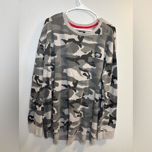Ecko Unlimited Gray Long Sleeve Shirt